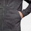 ZR Anthracite Grey Zip Up Hoodie 452