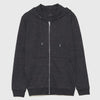 ZR Anthracite Grey Zip Up Hoodie 452