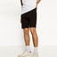 ZR Men Black Drawstring Shorts