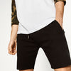 ZR Men Black Drawstring Shorts