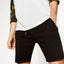 ZR Men Black Drawstring Shorts