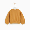 ZR Baby Printed Mustard Sweatshirt