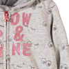 5.10.15 Girls Grey Grow up and Shine Hoodie