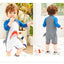 Baby Shark Grey and Blue Jumpsuit 9739