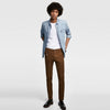 ZR New Spring-Summer 2018 Chino Skinny Fit Camel
