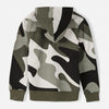 LS Camouflage Zipper Hoodie 8409