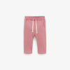 ZR Plain Tea Pink Legging With White Cords 372