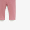 ZR Plain Tea Pink Legging With White Cords 372