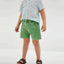 ZR Kangaroo Pocket Apple Green Bermuda Shorts