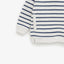 ZR White With Blue Stripes Hoodie 740