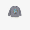 ZR Applique Robot Sweatshirt 508