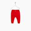 ZR Basic Red Plush Trouser Go Star