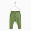 ZR Kids Harem Trouser Pants Green