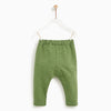 ZR Kids Harem Trouser Pants Green