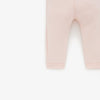 ZR Heart Patch Plush Pink Trouser 374