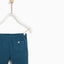 ZR Kids Ribbed Leggings Blue
