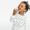 ZR Black Doted White Sweatshirt 380
