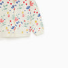 ZR Kids Floral Plush White Jacket