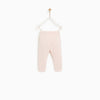 ZR Plain Pink Girls Legging