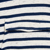 ZR Ecru Blue Stripe Hoodie