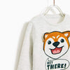 ZR Yellow Puppy Ecru Sweatshirt