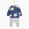 ZR Plush Stars Blue Sweatshirt 470