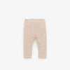 ZR Camel And White Stripe Star Kangaroo Pocket Legging 377