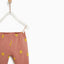 ZR Coral Pink Legging With Blue And Yellow Dots 10687