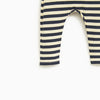 ZR Blue White Striped Legging