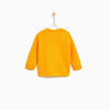 ZR Kids Yellow Happy Sweatshirt