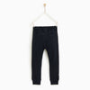 ZR Navy Blue Pocket Zip Jogging Trouser