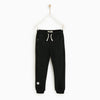 ZR Black Pocket Zip Jogging Trouser