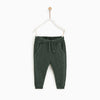 ZR Dark Green Ottoman Jogging Trousers