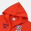 B.X Feeling Vibes R Orange Zipper Hoodie 3433
