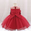 XB All Over Applic Heart Style Cherry Red Fairy Frock 9245
