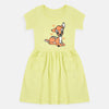 B.X Dear Lemon Yellow Pocket Frock 7534