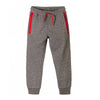 L&S Textured Grey Trouser with Red contrast Pocket 1026