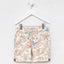 FZK Flowers & Leaves Off White Cotton Shorts 4020
