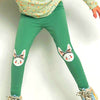 B.X Knee Printed Bunny Dark Mist Legging 7399