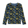 MN It Animal Camouflage Cadet Blue Full Sleeves Tshirt 7582