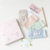 Caramella Cute Animal Pink 4 Socks Box 3231