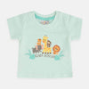 ORS Happy Animals Aqua Blue Tshirt 1650