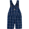 OSH Blue Check Cotton Shorts Dungaree 4042