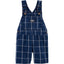 OSH Blue Check Cotton Shorts Dungaree 4042