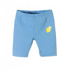 51015 Lemon Print Under Frock Blue Shorts Legging 4050