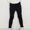 LDX Black Knee Frill Plated Legging 2294