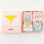 Caramella Cute Kitty Pink & Beige 4 Socks Box 3237