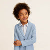 El Corte Plush Light Blue Coat 914