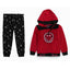 SW Red & Black Smile Face 2PCS Hood 785
