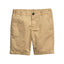HM Plain Light Brown Cotton Shorts 7122